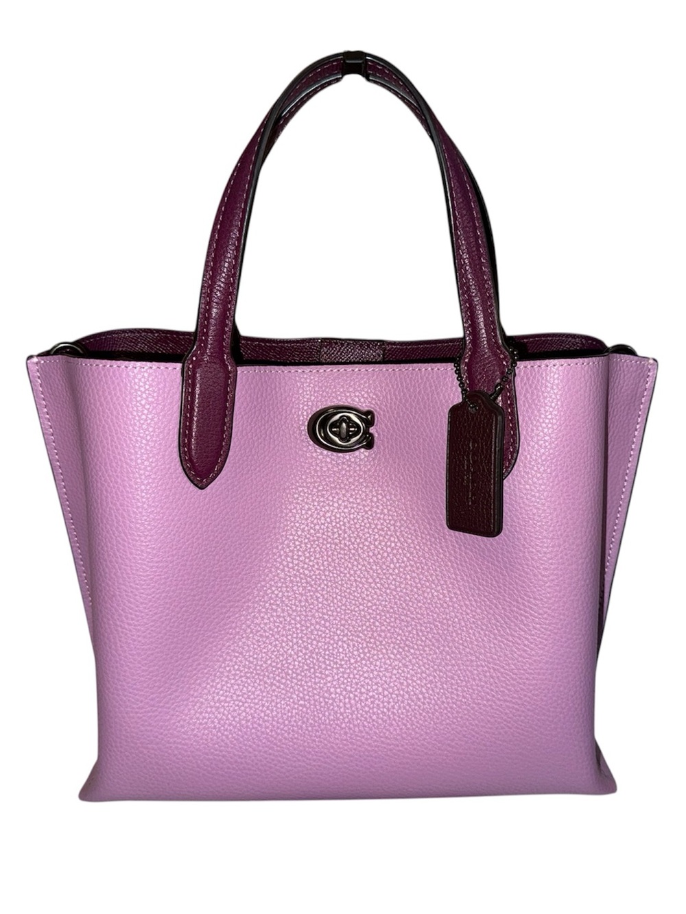 Coach Violet Orchid Willow Bag
